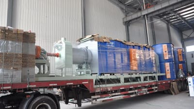 重慶某建材廠家訂購?；⒅樯a(chǎn)線連夜裝車出廠